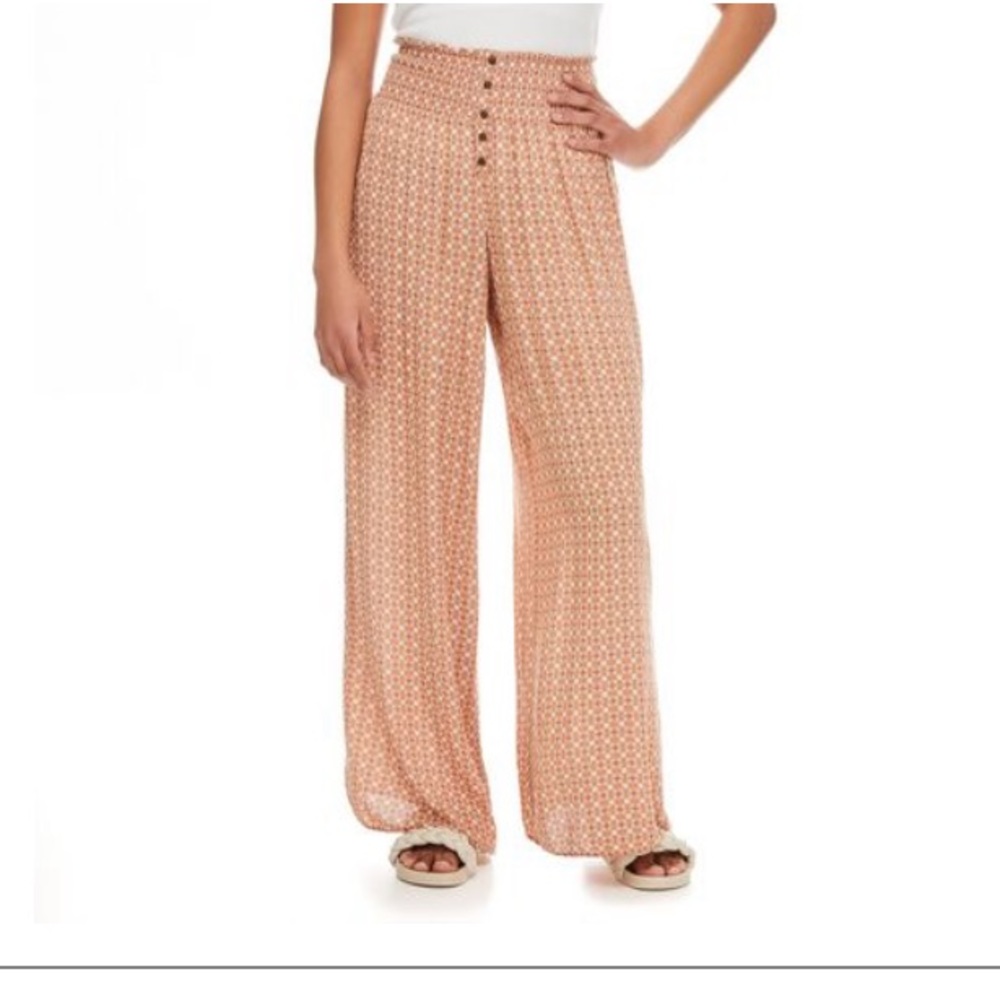 Wide leg flowy pants